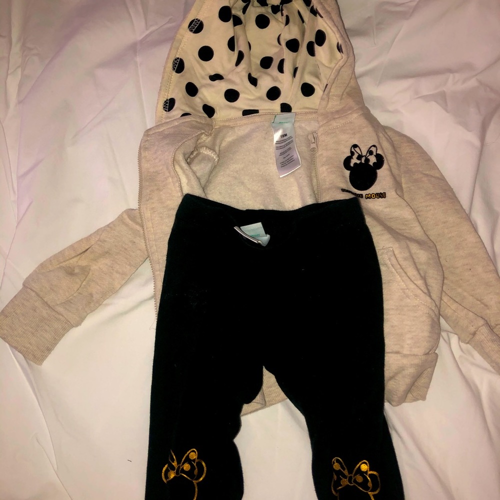 Toddler girl jogging set